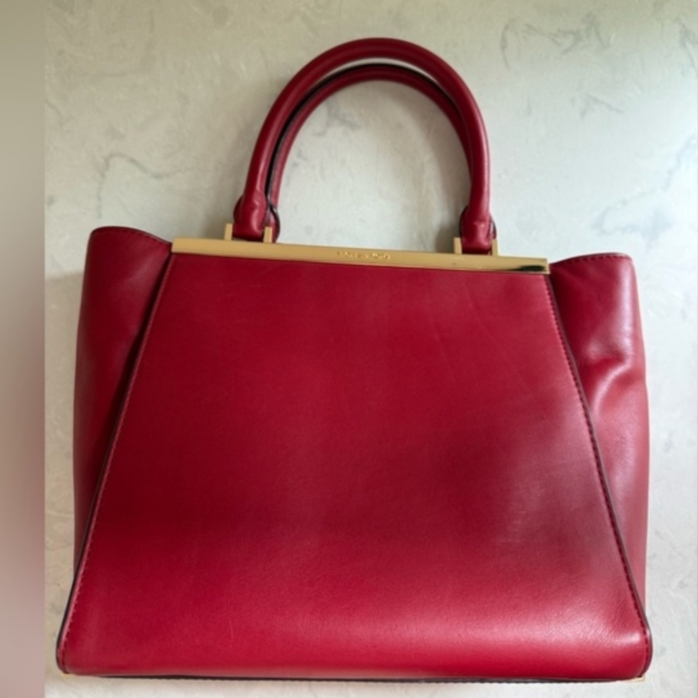 MICHAEL KORS LANA Elegant Red Handbag - Picture 4 of 10